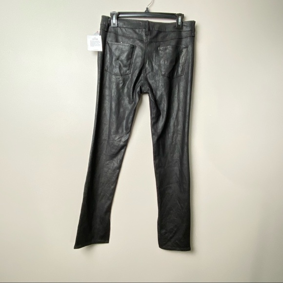 Habitual • Black Coated Glitter Skinny Jeans. Size 28 - Picture 2 of 16